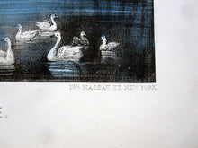 Load image into Gallery viewer, Central Park The Bridge Currier and Ives lithograph