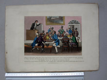Load image into Gallery viewer, A Day&#39;s Journal of a Sponge Victorian satire aquatint and watercolour