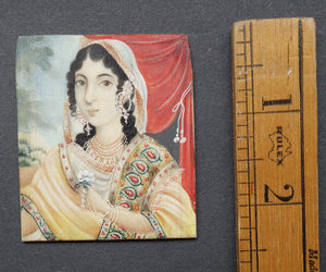 Indian Princess miniature painting