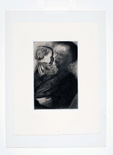 Load image into Gallery viewer, Kollwitz etching Mother with her child in her arms 20C