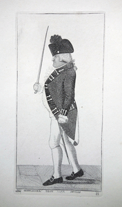 Major Fisher John Kay etching