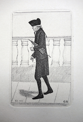 Mr Alexander Wood, Surgeon  John Kay etching 18c
