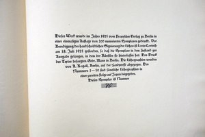 Die Nachtwachen des Bonaventura  Corinth artist book