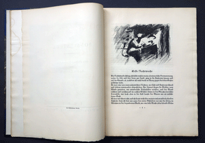 Die Nachtwachen des Bonaventura  Corinth artist book