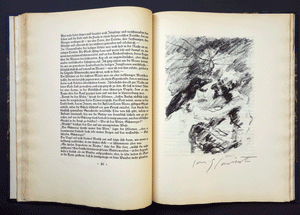 Die Nachtwachen des Bonaventura  Corinth artist book
