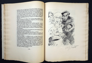 Die Nachtwachen des Bonaventura  Corinth artist book