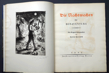 Load image into Gallery viewer, Die Nachtwachen des Bonaventura  Corinth artist book