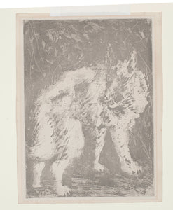 Picasso Le Loup etching and aquatint