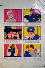 Load image into Gallery viewer, Postman Pat annual original comic Illustrations Joan Hickson &#39;The Talent Show&#39; 2 sheets 1987