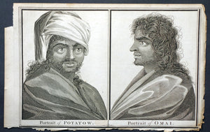 Portrait of Potatow and Omai Portlock