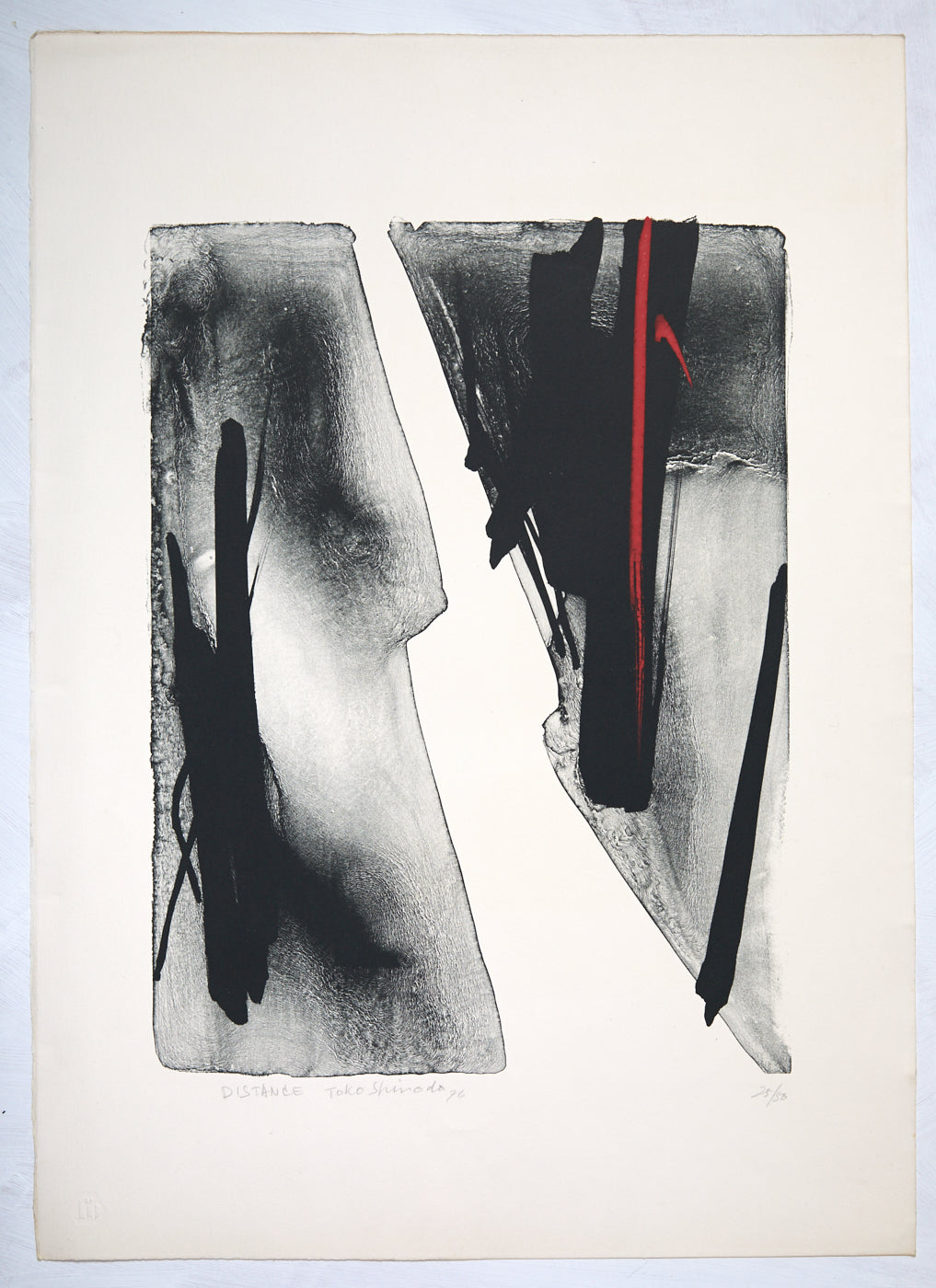 Toko Shinoda ' Distance' lithograph 20C