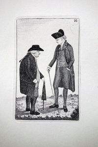 Provost David Steuart and Bailie John Lothian John Kay etching