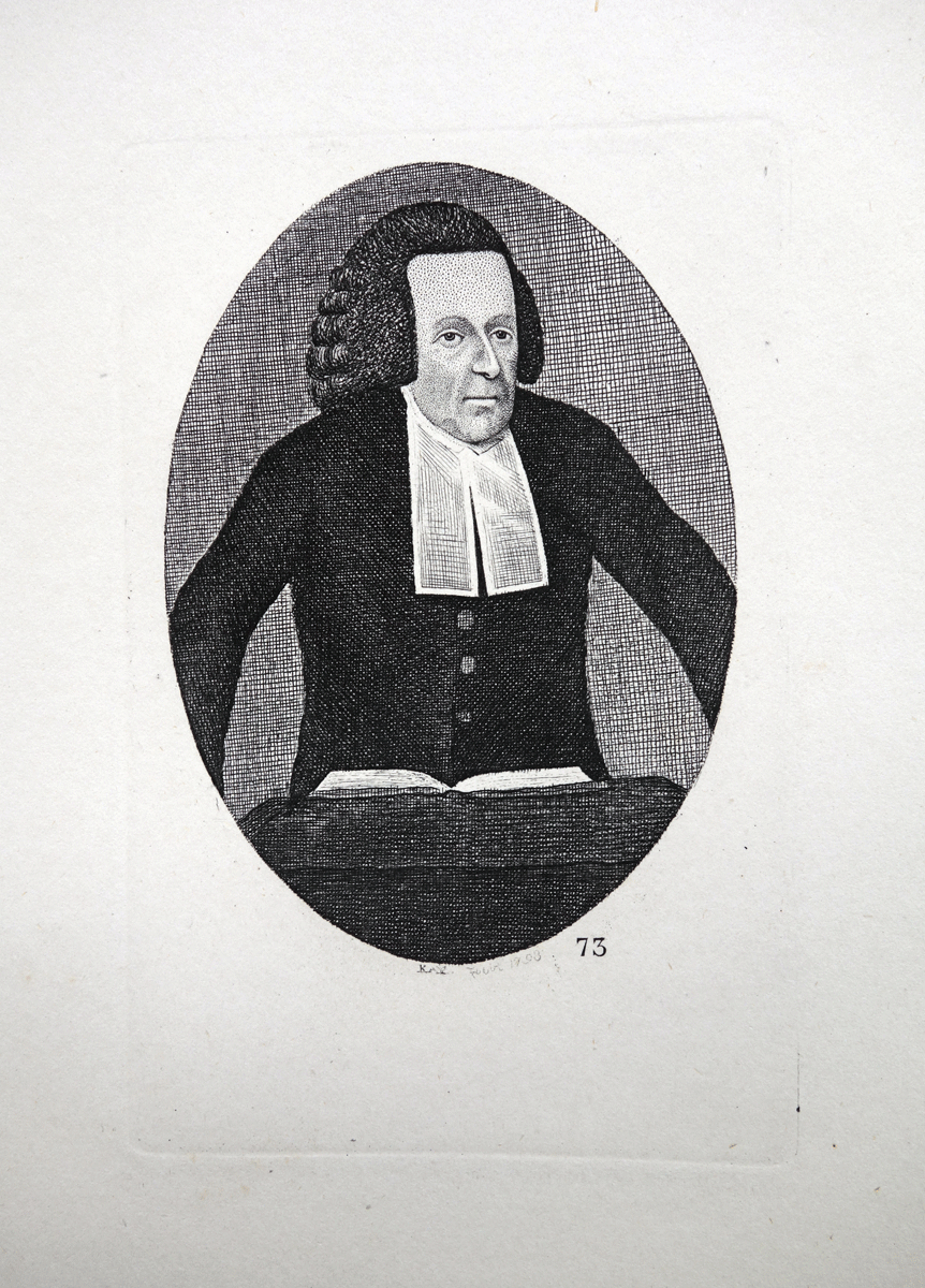 The Rev. John Erskine, Late of the Old Greyfriar’s Church, Edinburgh Jphn Kay etching 18c