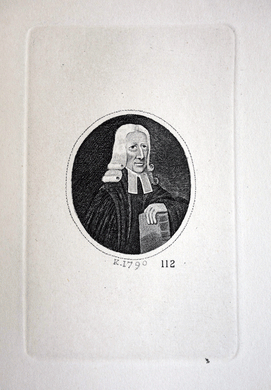 Rev John Wesley John Kay etching 18c