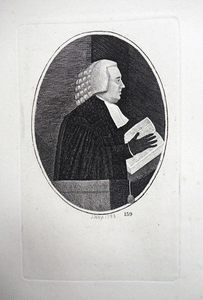 Rev. Robert Walker, One of the Ministers of the High Church, Edinburgh  John Kay etching 18c