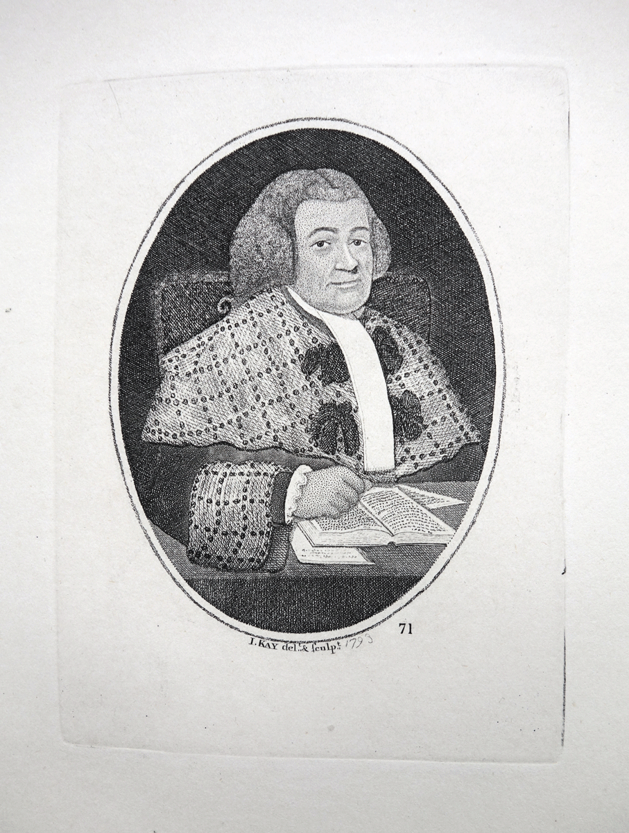 Robert M’Queen of Braxfield, Lord Justice-Clerk John Kay etching 18c