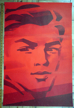 Load image into Gallery viewer, CCCP Russian poster Communist Worker