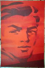 Load image into Gallery viewer, CCCP Russian poster Communist Worker