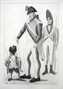 Samuel McDonald and George Cranstoun  John Kay etching