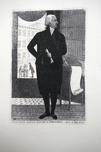 Sir William Forbes of Pitsligo, Banker in Edinburgh John Kay 18c