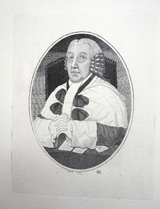 Sir William Nairne, Baronet, Lord Dunnsinnan  John Kay etching 18c