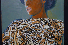 Load image into Gallery viewer, Soul Singer oil painting by Simon Vanderlaan