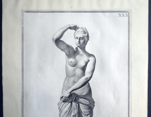 Venus Celestis 18c engraving Campiglia eng. by  Orsolini