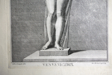 Load image into Gallery viewer, Venus Victrix 18c engraving Campiglia  eng. by Corfi