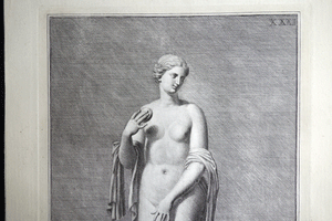 Venus Victrix 18c engraving Campiglia  eng. by Corfi