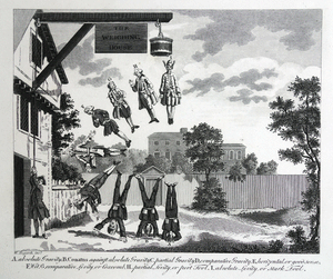 The Weighing House and Frontispieces to Tristram Shandy Hogarth engravings