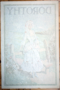 Dorothy theatre poster Stafford and Co. 1930s lithograph