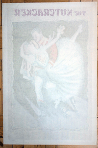 Nutcracker ballet theatre poster Stafford and Co. 1930s lithograph